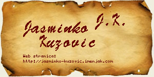 Jasminko Kuzović vizit kartica